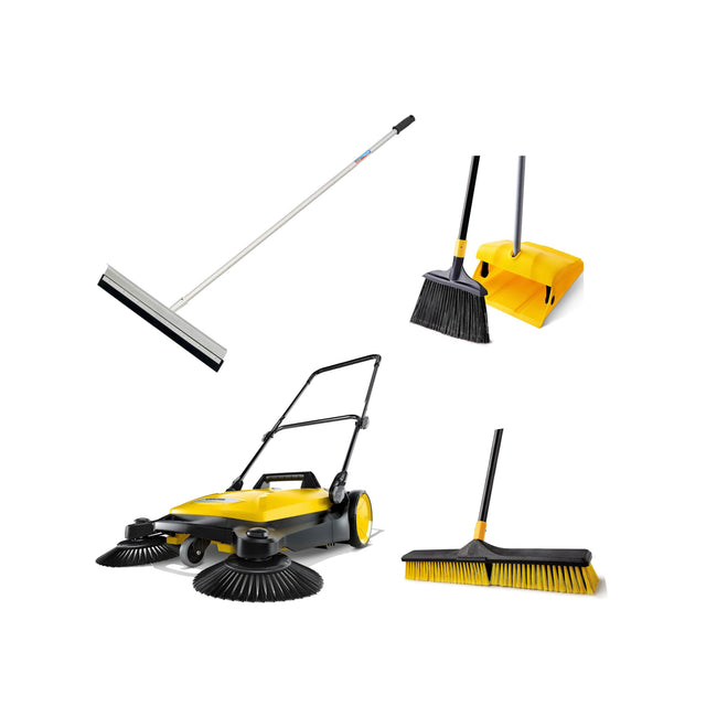 Brooms, Sweepers & Squeegees