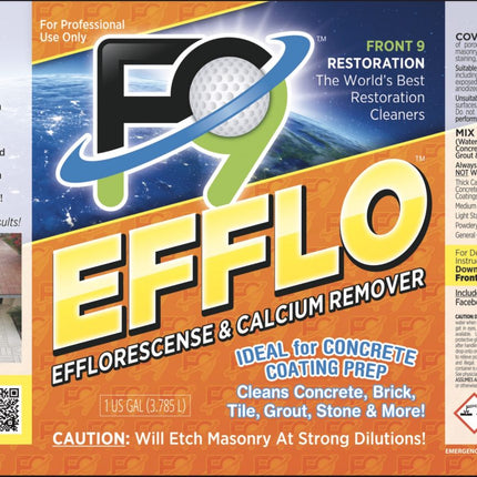 F9 EFFLO Calcium and Efflorescence Remover