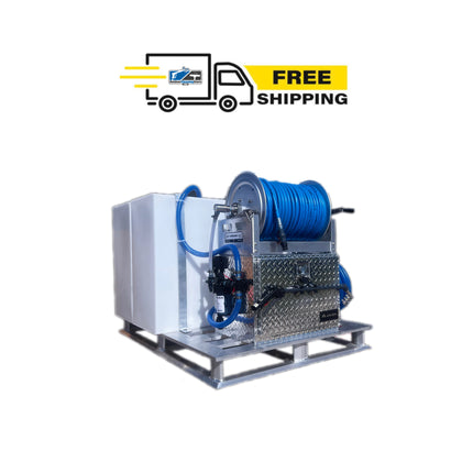 Electric Spray Pro Application Skid With Rinse Tank