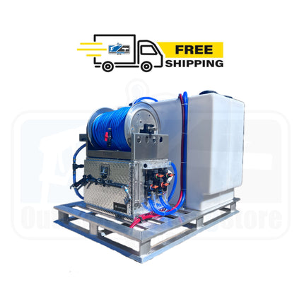 Electric Spray Pro Application Skid With Rinse Tank