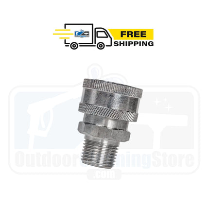 Heavy Duty Stainless Quick Connects - Sockets/Plug